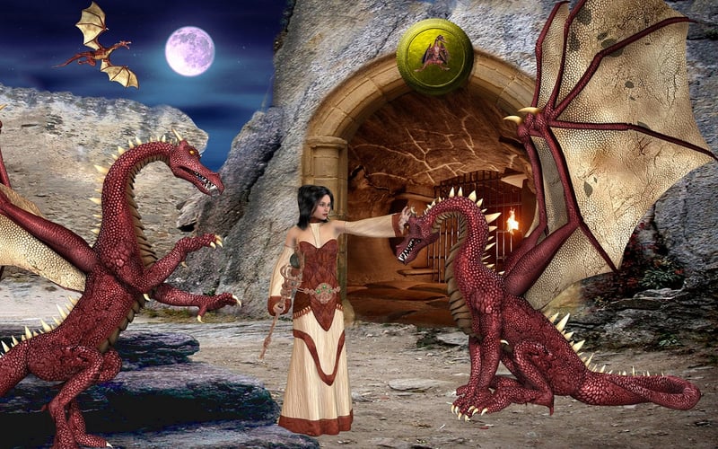 Dragon-inspired Gown